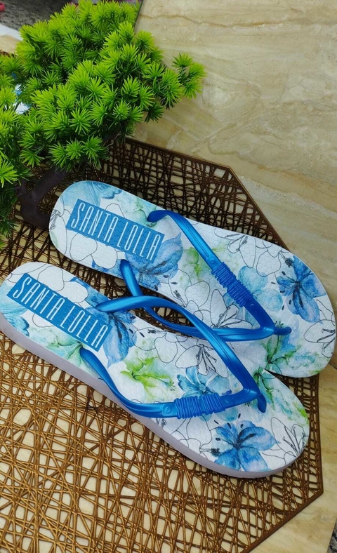 Chinelo Feminino Adulto - Santa Lolla - Coleção Maio 012