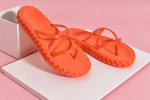 Papete Santa Lolla Fini - Adulto Feminino - Laranja