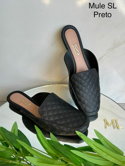 Mule Feminino Adulto - Santa Lolla Classic - Preto