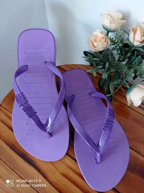 Chinelo Feminino Adulto Santa Lolla Rubber - Lilás