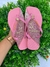 Chinelo Feminino Adulto Havaianas Flor Gliiter - Rosa - comprar online