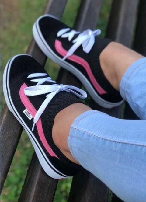 Tênis Meia Vans - Preto