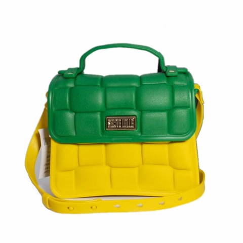 Bolsa Santa Lolla Vick - Verde e Amarelo