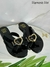 Rasteirinha Melissa Adulto - Harmonic Hot - Preto