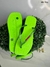 Chinelo Feminino Adulto - Havaianas Bico Quadrado - Rio - Verde Neon