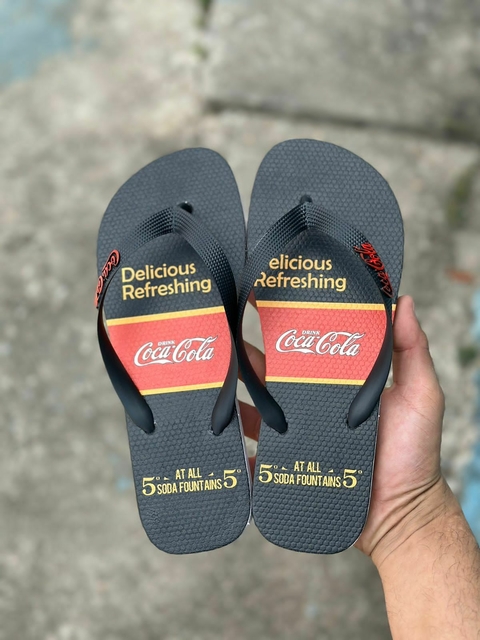 Chinelo Masculino Adulto - Coca-Cola 006