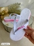 Chinelo Feminino Adulto - Santa Lolla Plataforma - Branca
