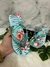 Chinelo Feminino Adulto Bico Quadrado Transfer - Flores