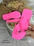 Chinelo Feminino Adulto - Havaianas Brasil Quadrada - Pink Neon