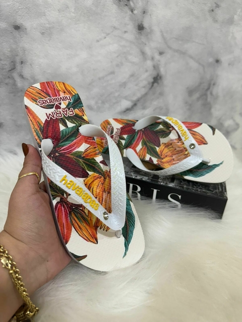 Chinelo Feminino Adulto Havaianas Farm - 014