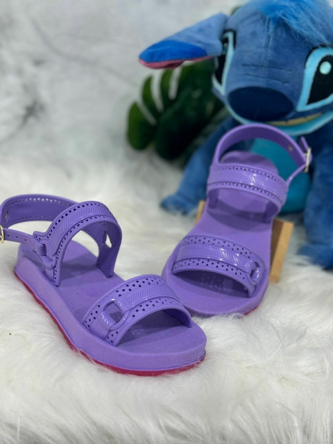 Sandalia Infantil Detalhes - Lilás