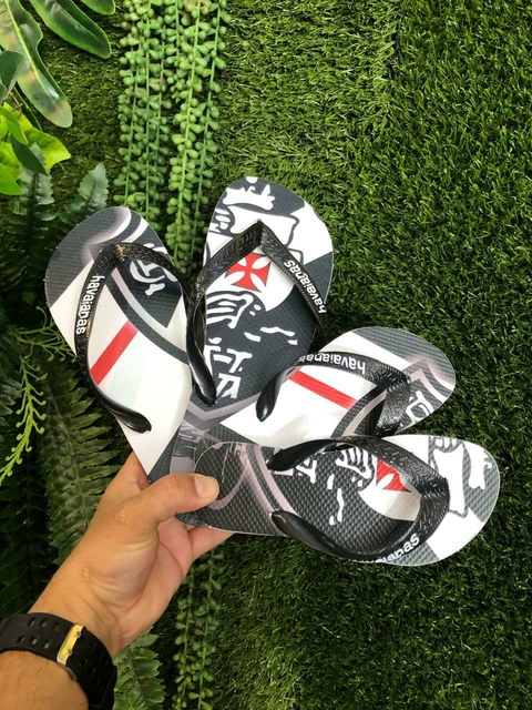 Chinelo Masculino Havaianas Infantil - Time Vasco - comprar online