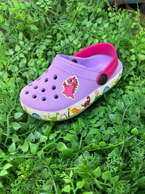 Crocs Infantil Feminino - Jacare Lilás