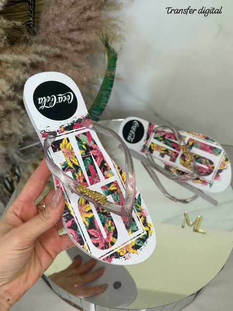 Chinelo Feminino Adulto Coca-Cola - 064