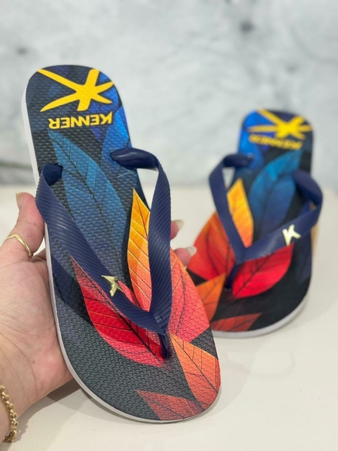 Chinelo Masculino Adulto - Kenner Transfer - 001
