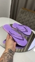 Chinelo Feminino Adulto Havaianas Rubber Stitch - Lilás