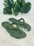 Chinelo Feminino Adulto - Havaianas Ultra - Verde Militar