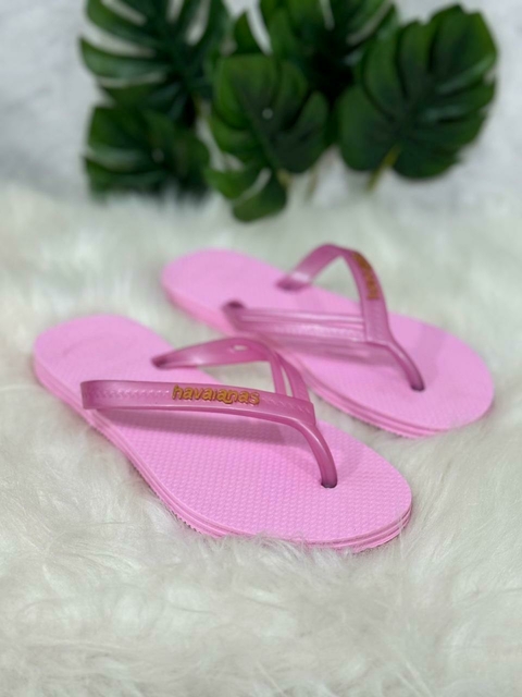 Chinelo Feminino Adulto - Havaianas Ultra - Rosa BB