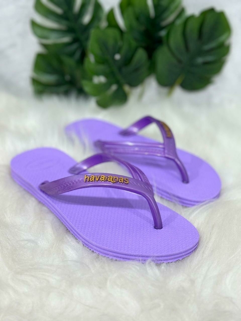 Chinelo Feminino Adulto - Havaianas Ultra - Lilás