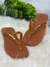 Chinelo Feminino Adulto - Havaianas Veludo - Marrom
