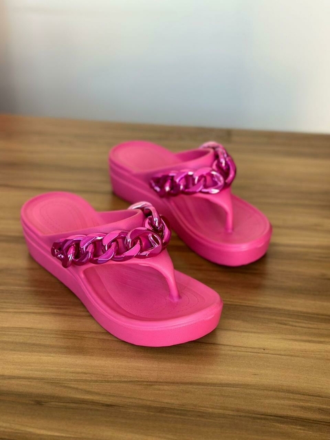 Tamanco Adulto Sophia Corrente Nuvem EVA - Pink