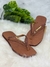 Chinelo Feminino Adulto Havaianas Star Ponto de Luz - Marrom