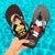 Chinelo Masculino Adulto Havaianas - Snoopy e Charlie Brown