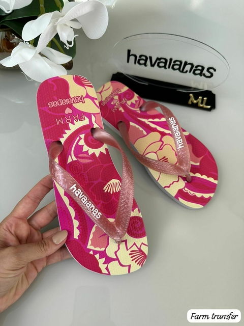 Chinelo Feminino Adulto Havaianas - Farm Verão - 905 - comprar online