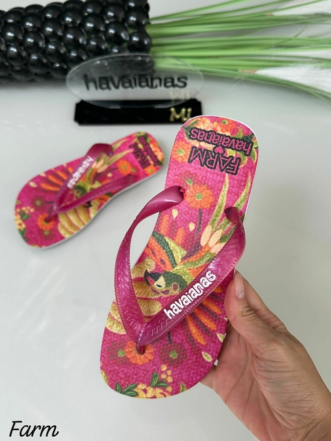 Chinelo Feminino Adulto Havaianas - Farm Verão 914