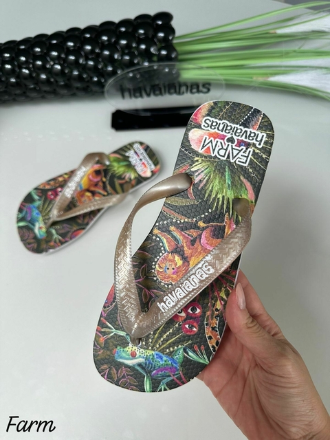 Chinelo Feminino Adulto Havaianas - Farm Verão 919 - comprar online