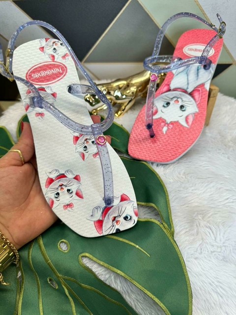 Sandália Feminino Adulto Havaianas - Gatinha Marie