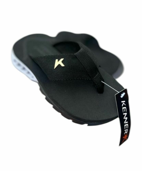 Chinelo Infantil - Kenner Rakka - Preto - comprar online