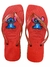 Chinelo Feminino Adulto Havainas Stitch Strass Vermelho na internet