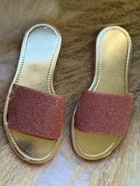 Slide Feminino Adulto Pala Brilhar - Rosa - comprar online