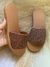 Slide Feminino Adulto Pala Brilhar - Caramelo - comprar online