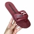 Slide Feminino Adulto Havaianas - Skala - Bordo - comprar online