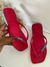 Chinelo Feminino Adulto Havaianas Rubber Colméia - Vermelho/Verde - comprar online