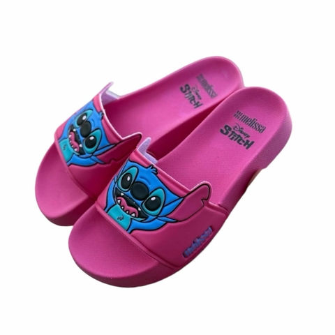 Slide Feminino Adulto Melissa Stitch 002 - Pink - comprar online
