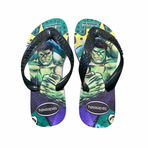 Chinelo Masculino Infantil Havaianas - Hulk - comprar online