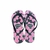 Chinelo Feminino Adulto Havaianas Silk - Florzinha Sola Preto - comprar online
