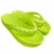 Chinelo Feminino Adulto Plataforma 4 Tranças Nuvem EVA - Verde Neon - comprar online