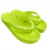 Chinelo Feminino Adulto Plataforma 4 Tranças Nuvem EVA - Verde Neon - comprar online