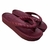 Chinelo Feminino Adulto Plataforma 4 Tranças Nuvem EVA - Bordô - comprar online