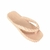 Chinelo Feminino Adulto Marrocos 2 Tranças Bico Quadrado EVA Nuvem - Nude - comprar online