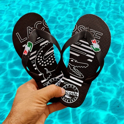 Chinelo Masculino Infantil Lacoste - Coleção Sorrir 001 - comprar online