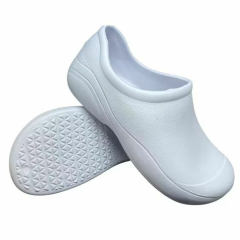 Sapato Fechado Ocupacional Antiderrapante Adulto Nuvem EVA - Branco - comprar online