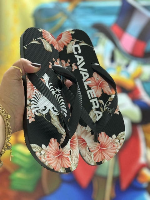 Chinelo Masculino Adulto Cavalera Sola Preta - 002 - comprar online