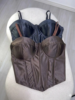 CROPPED CORSELET PRADA - comprar online