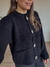 Cardigan Ambar - Negro - Canelo Indumentaria