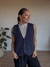 Chaleco Camille - Azul - comprar online